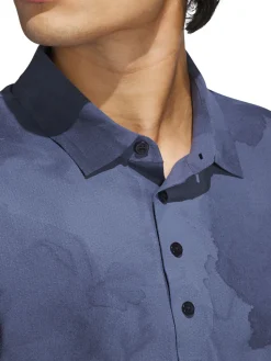 Adidas Ultimate365 Printed Cool Feeling Tour Polo Shirt - Collegiate Navy