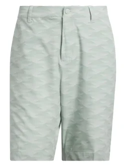 Adidas Ultimate365 Printed 9-Inch Golf Short - Wonder Silver