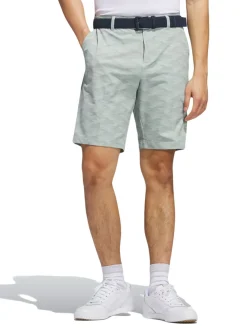 Adidas Ultimate365 Printed 9-Inch Golf Short - Wonder Silver