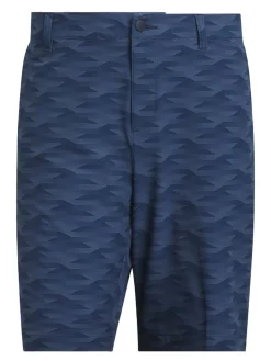 Adidas Ultimate365 Printed 9-Inch Golf Short - Collegiate Navy