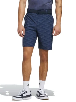 Adidas Ultimate365 Printed 9-Inch Golf Short - Collegiate Navy