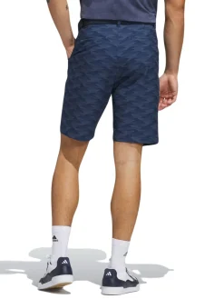 Adidas Ultimate365 Printed 9-Inch Golf Short - Collegiate Navy