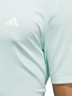 Adidas Ultimate365 Solid Polo Shirt - Semi Flash Aqua