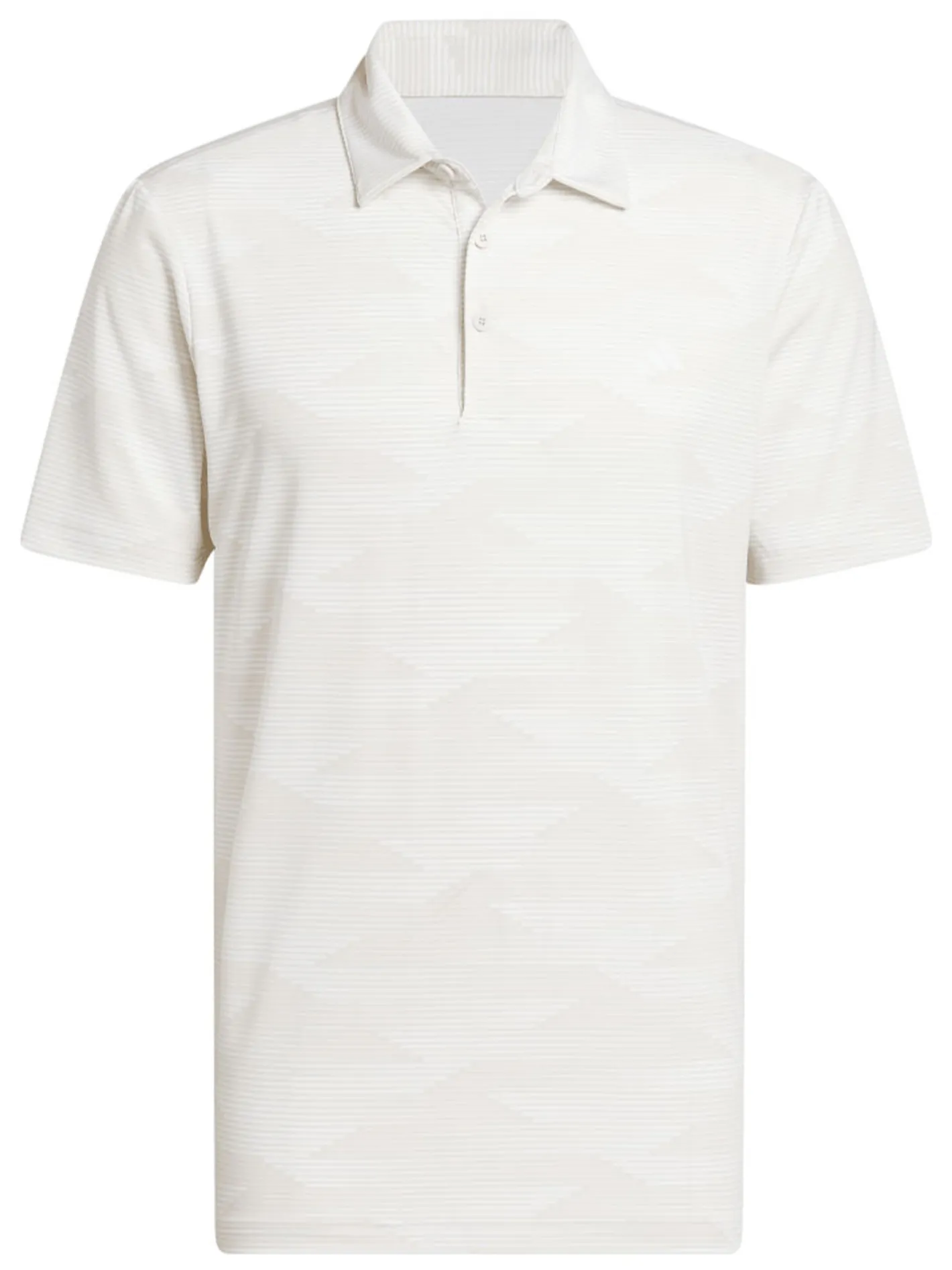 Adidas Ultimate365 Speed Stripe Polo Shirt - Alumina/White