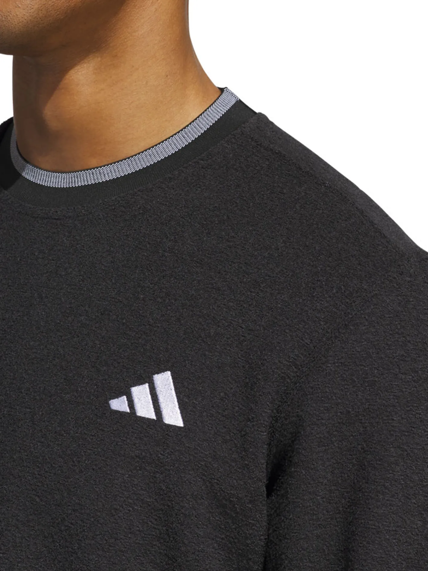 Adidas Ultimate365 Tour Crewneck Sweatshirt - Black