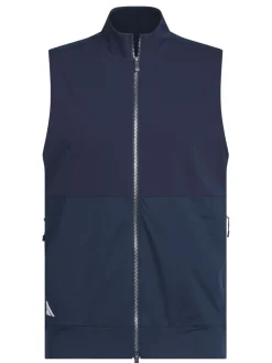 Adidas Ultimate365 Tour Full-Zip Vest - Collegiate Navy
