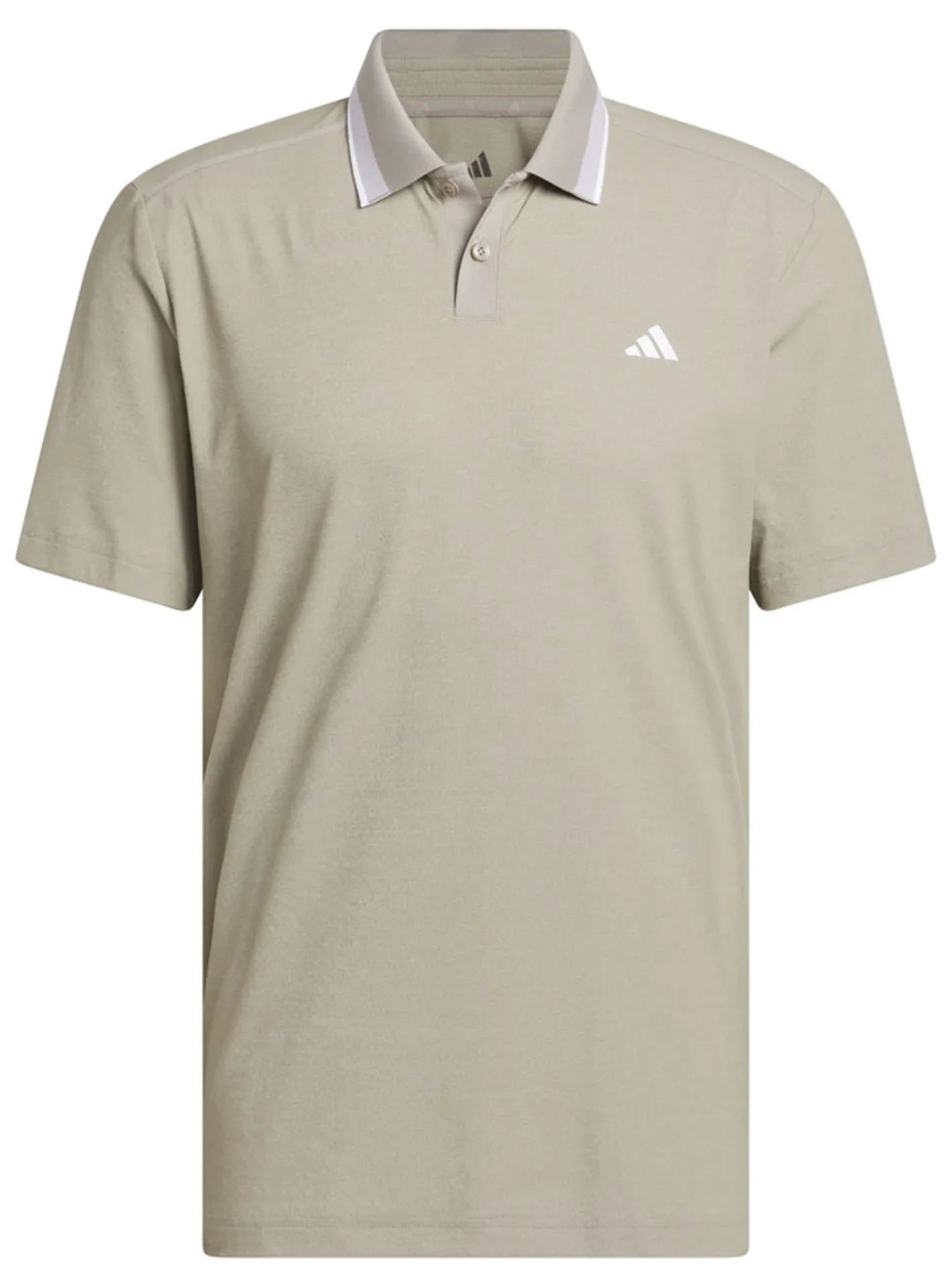 Adidas Ultimate365 Tour Twistknit Pique Polo Shirt - Putty Beige
