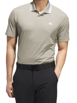 Adidas Ultimate365 Tour Twistknit Pique Polo Shirt - Putty Beige