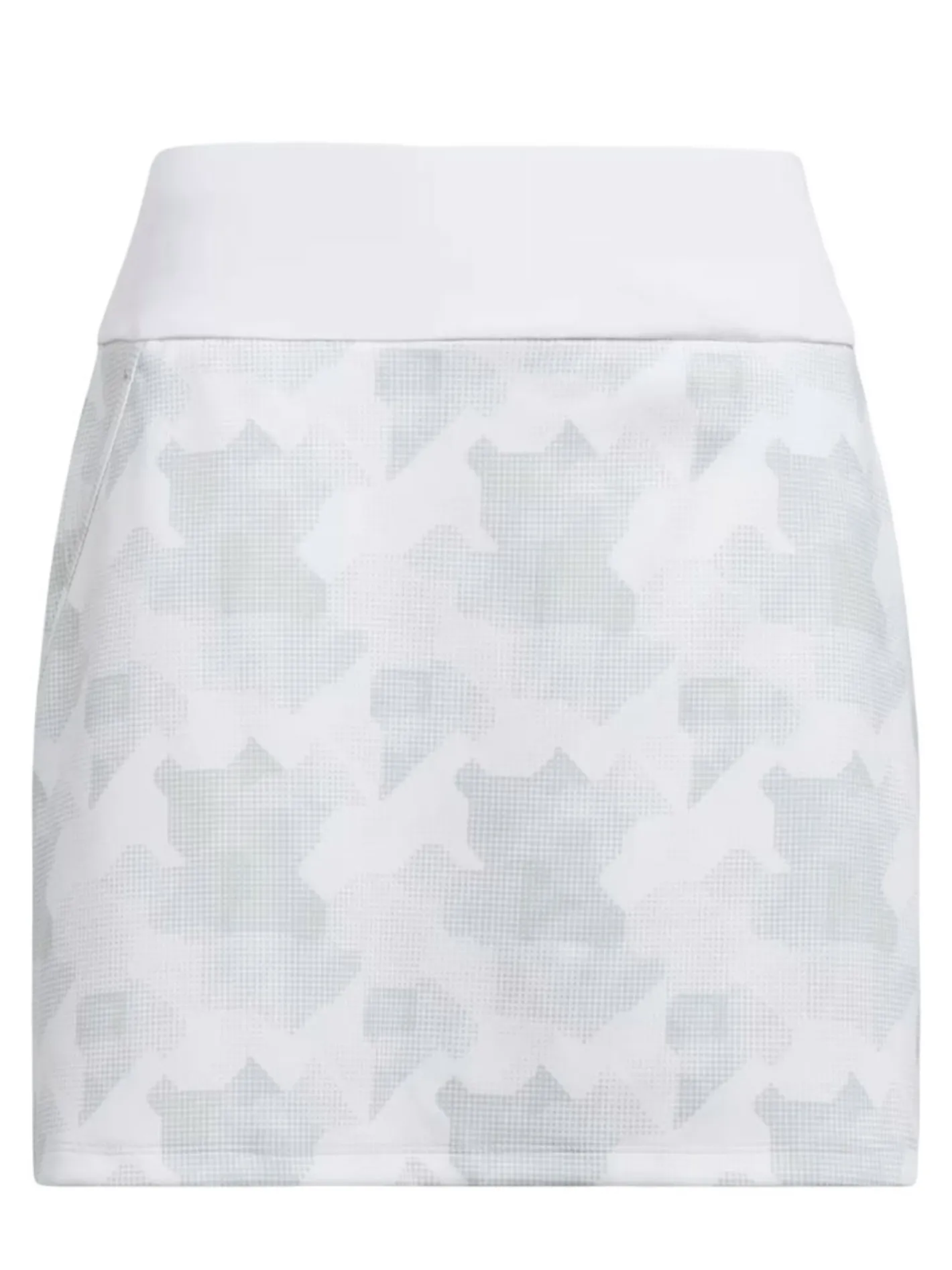 Women Adidas Womens Ultimate365 Printed 16-Inch Skort - Wonder Silver