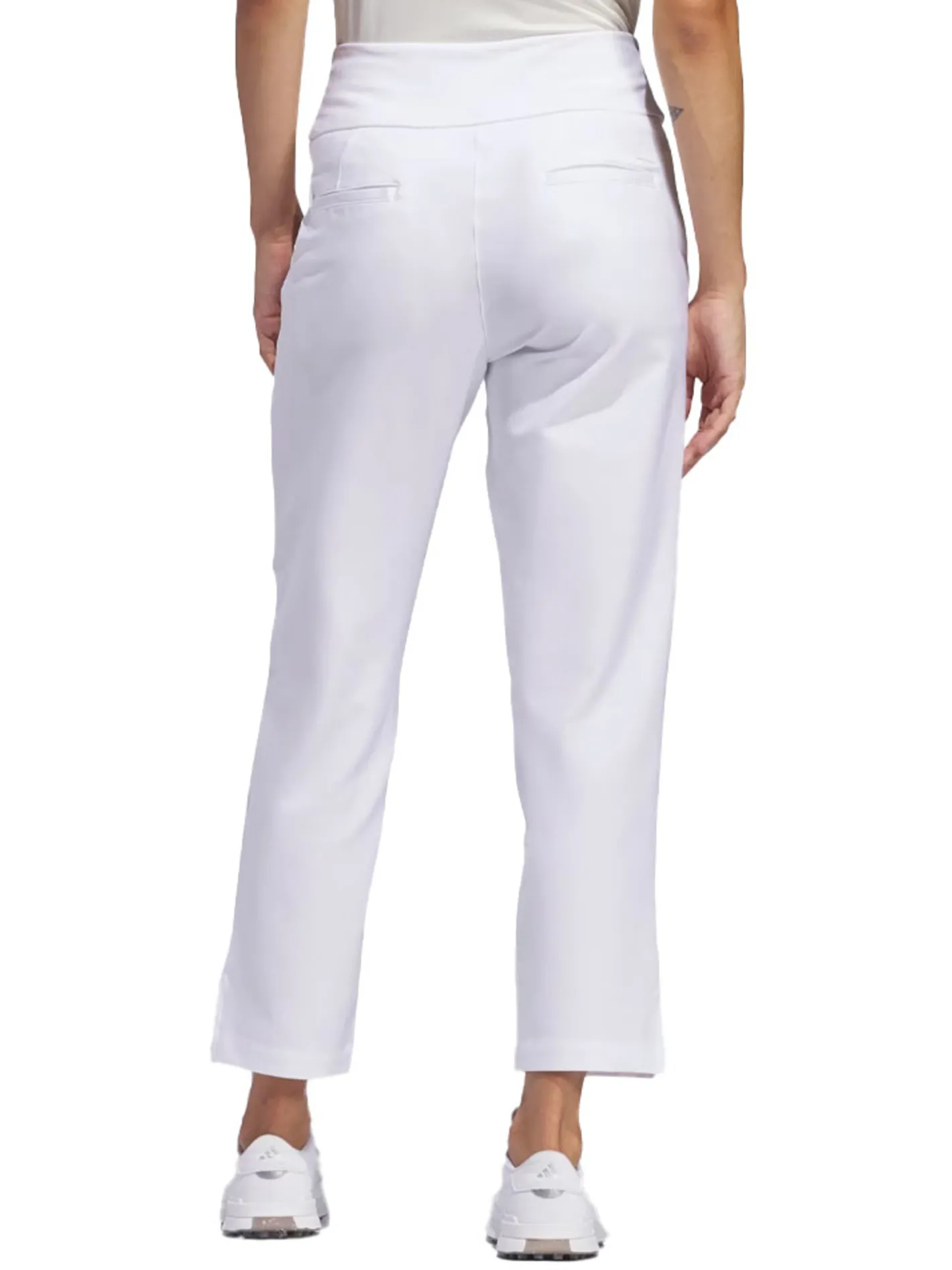 Women Adidas Womens Ultimate365 Solid Ankle Pant - White