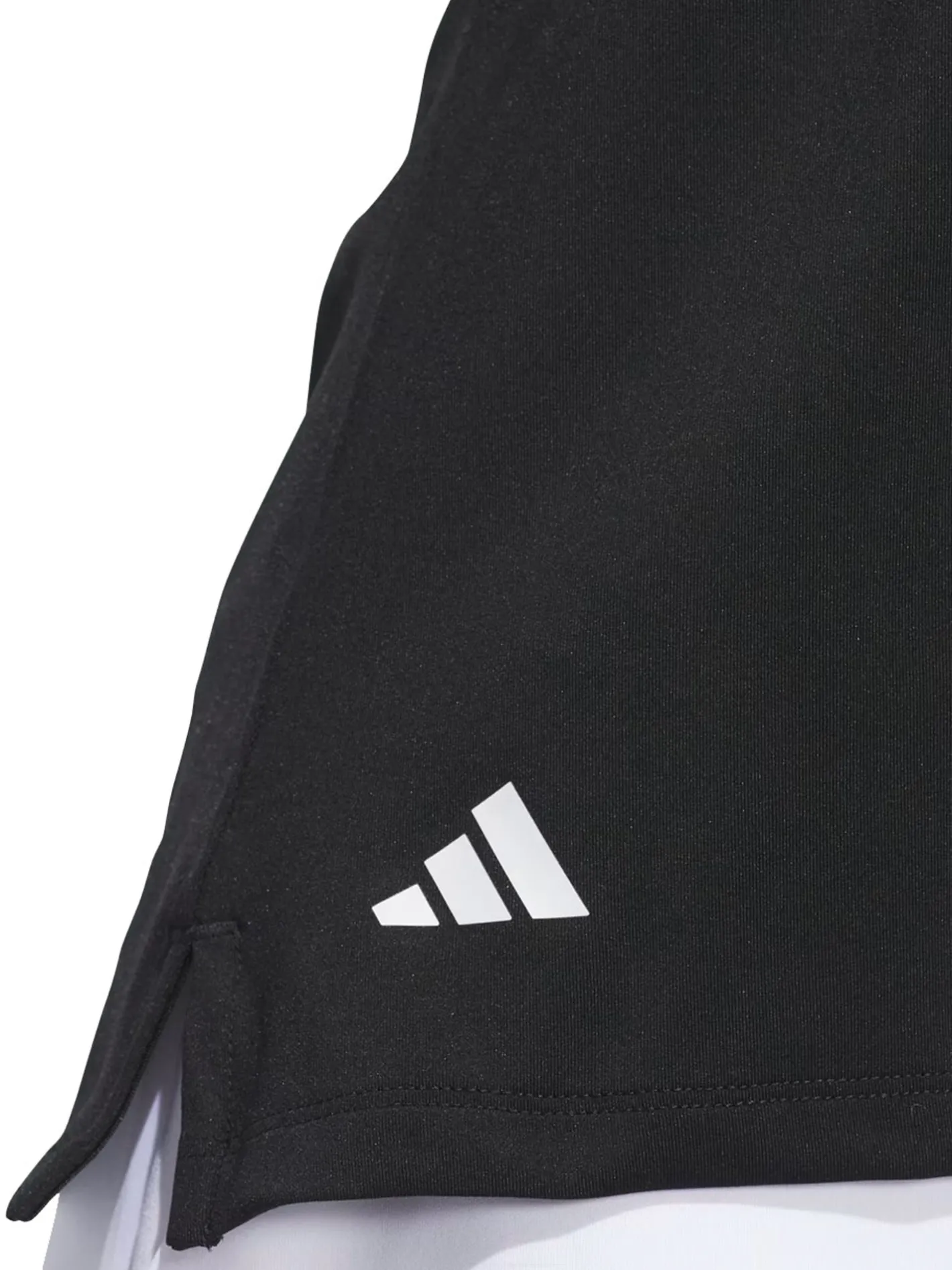 Women Adidas Womens Ultimate365 Solid Sleeveless Polo Shirt - Black