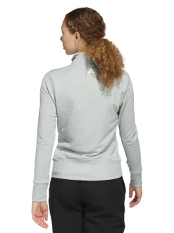Women Adidas Womens Ultimate365 Texture Jacket - Wonder Silver