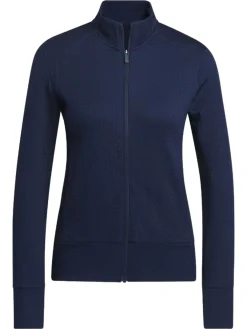 Women Adidas Womens Ultimate365 Texture Jacket - Collegiate Navy