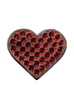 Cutter & Buck Ahead Ball Marker - Crystal Red Heart