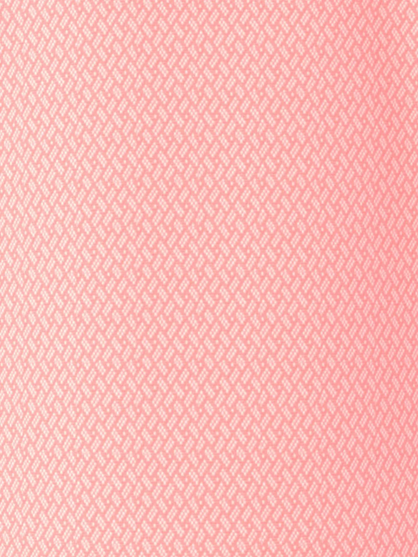 Ben Hogan 2 Tone Micro Geo Jacquard Polo - Strawberry Pink