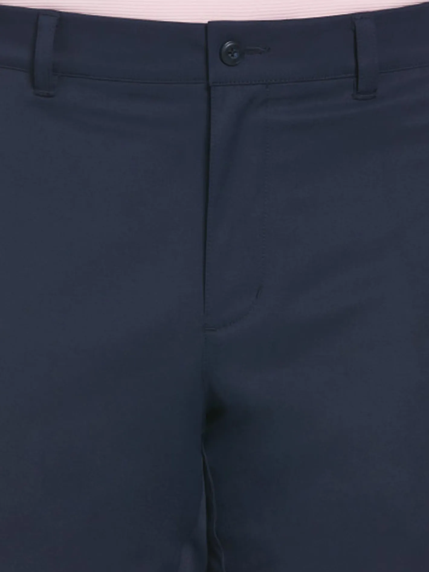 Ben Hogan Active Waistband Flat Front Golf Pant - Black Iris