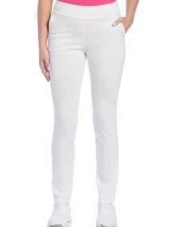 Women Ben Hogan Women's Pull-On Stretch Pant - Bright White