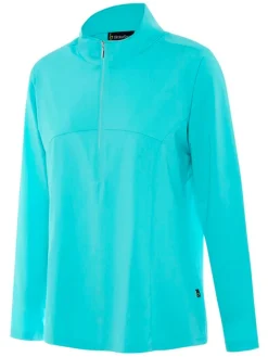 Women Birdee Sport Women's Breeze UV Long Sleeve Top - Aqua