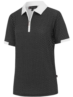 Women Birdee Sport Women's Cosmic Ambrose Short Sleeve Top - White/Black