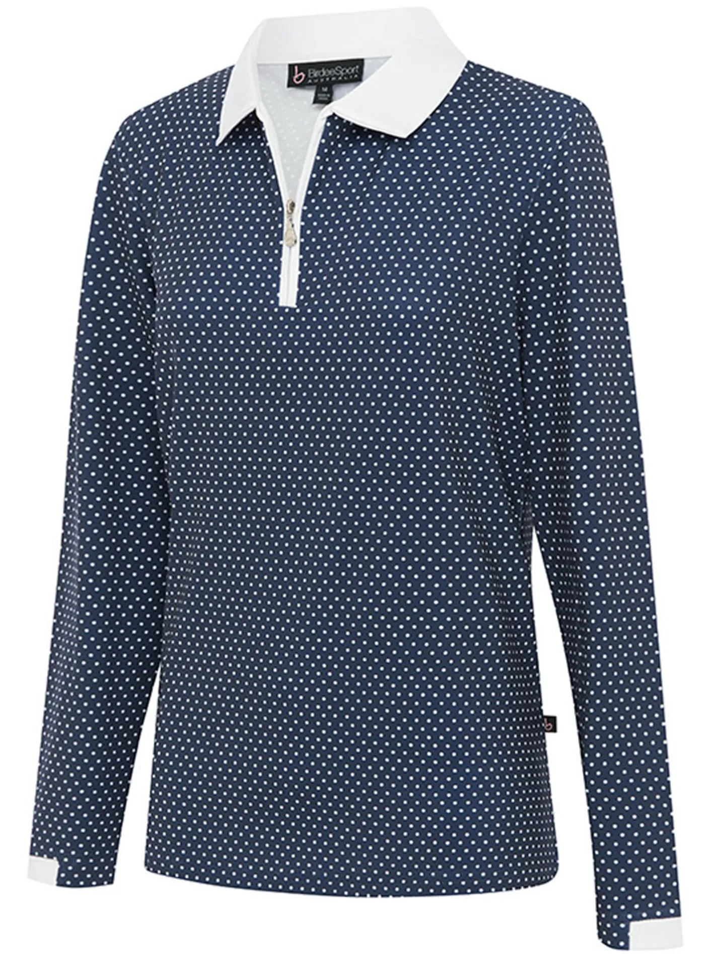 Women Birdee Sport Women's Cosmic Ambrose Long Sleeve Top - White/Navy