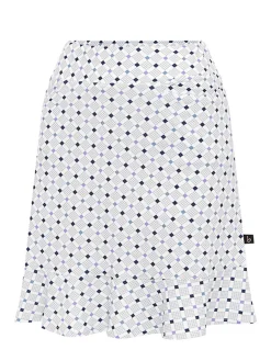 Women Birdee Sport Women's Pyramid Wave 18" Skort - White/Crystal