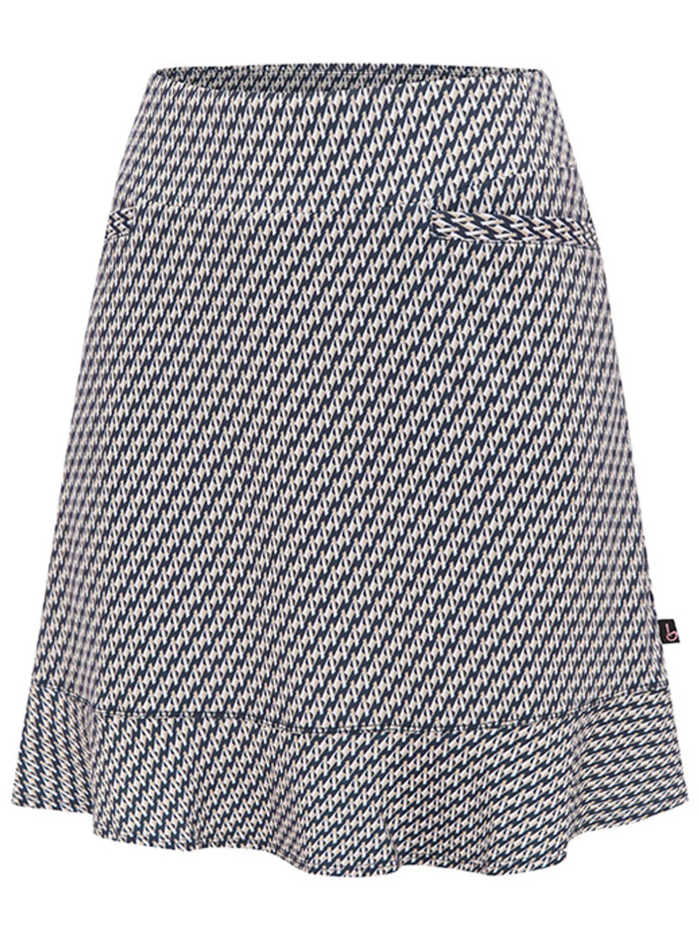 Women Birdee Sport Women's Solitaire Wave 18" Skort - Navy