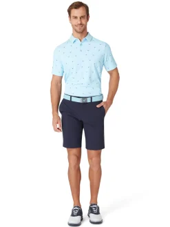 Callaway All Over Birdie Polo - Arctic Paradise