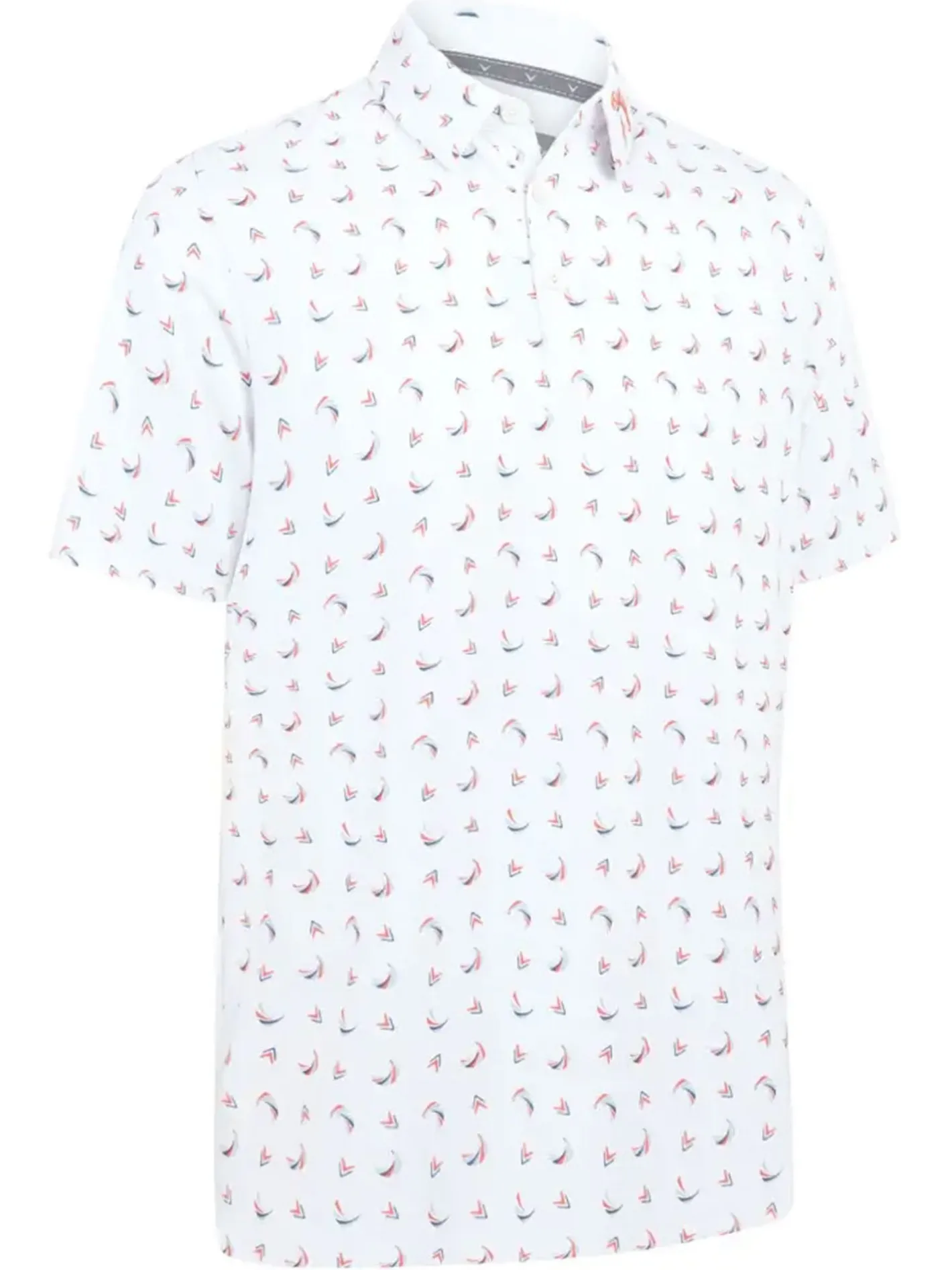 Callaway Swing Chev Polo - Bright White