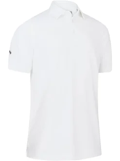 Callaway SwingTech Solid Polo - Bright White