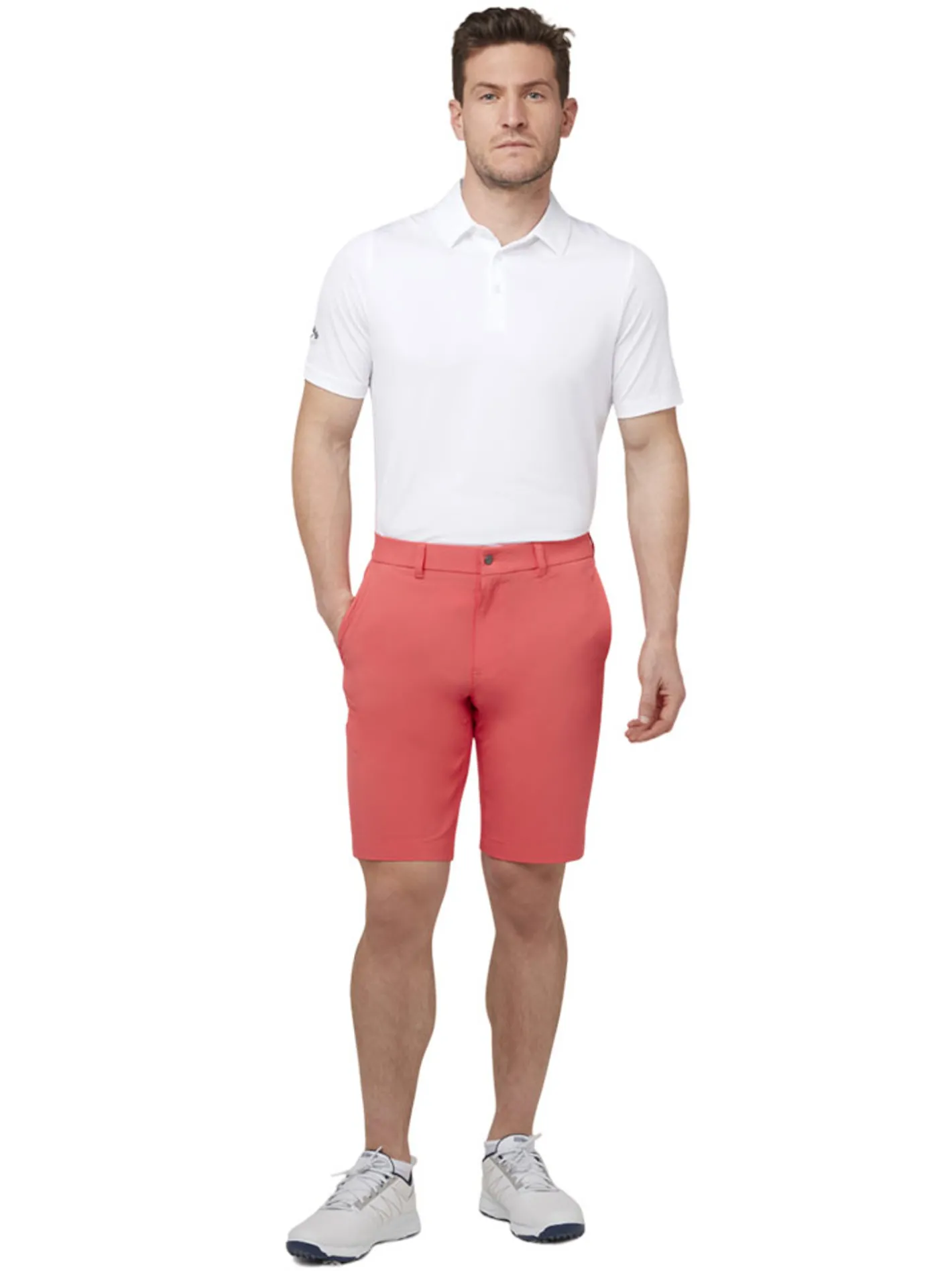 Callaway SwingTech Solid Polo - Bright White