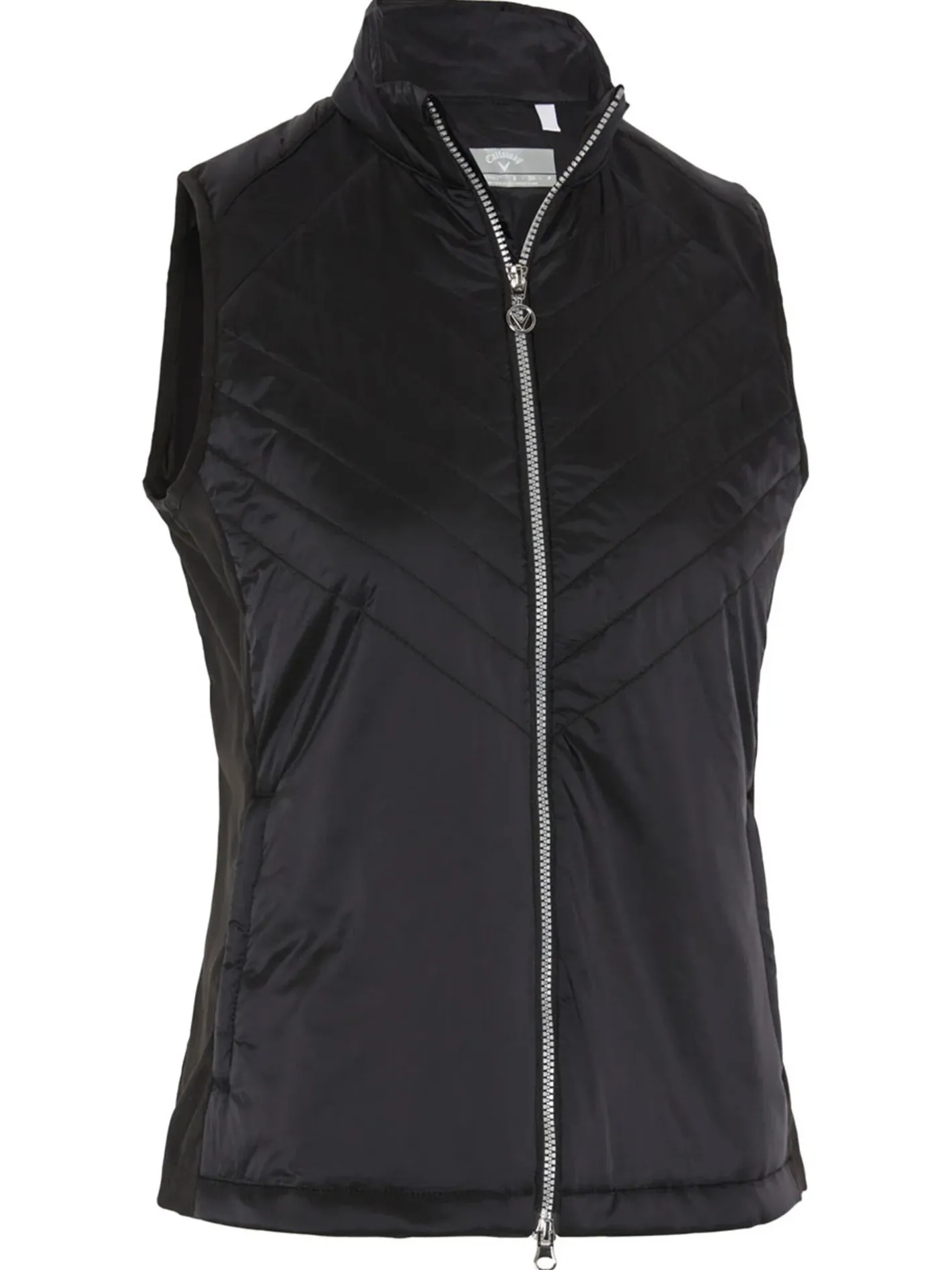 Women Callaway Women's Chev Primaloft Vest - Caviar