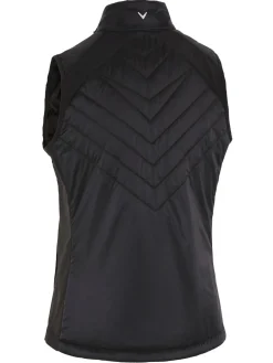 Women Callaway Women's Chev Primaloft Vest - Caviar
