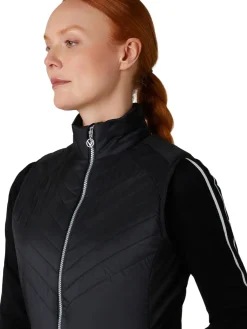 Women Callaway Women's Chev Primaloft Vest - Caviar