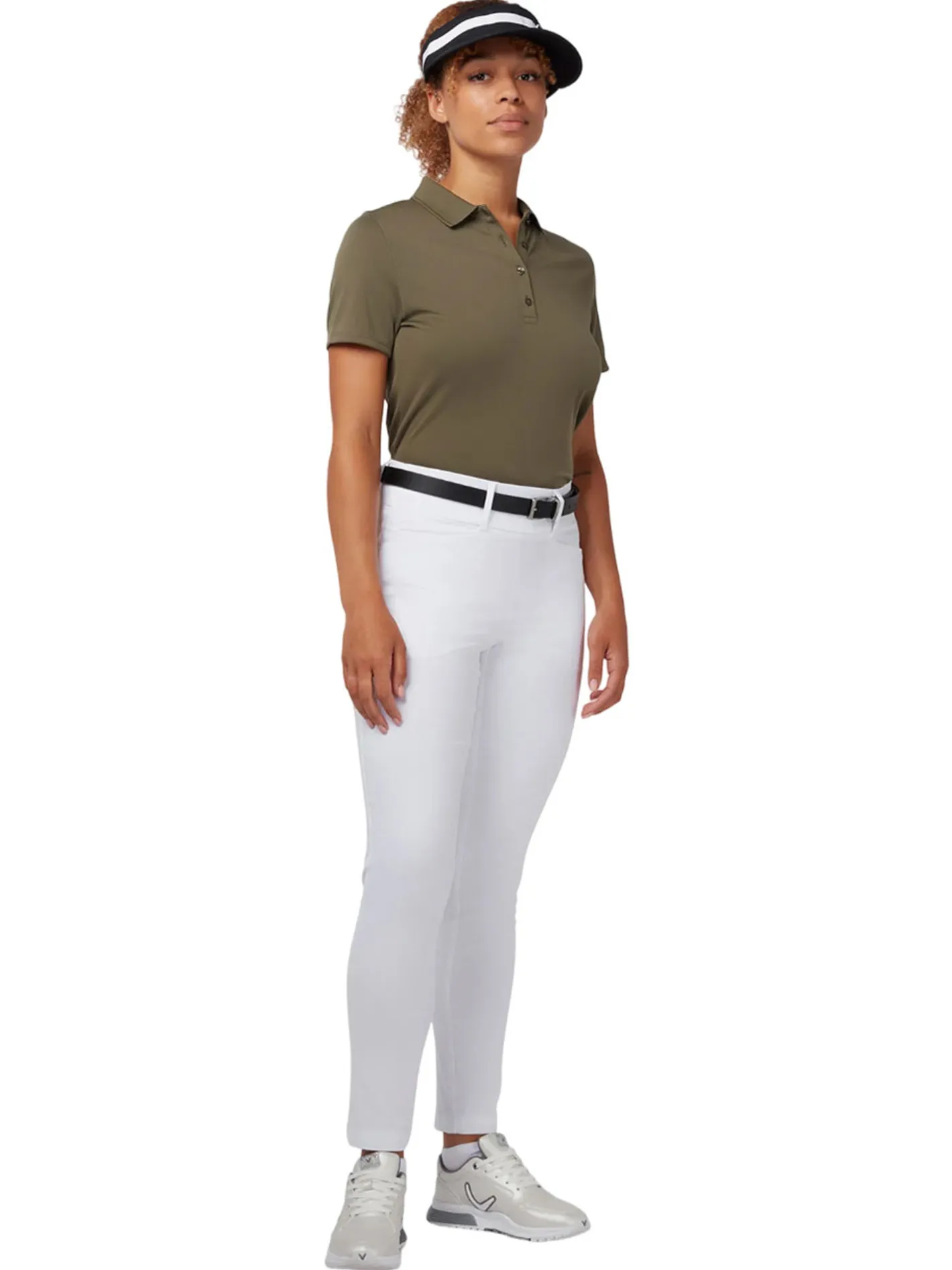 Women Callaway Women's Chev Pull-On Pant (29") - Brilliant White