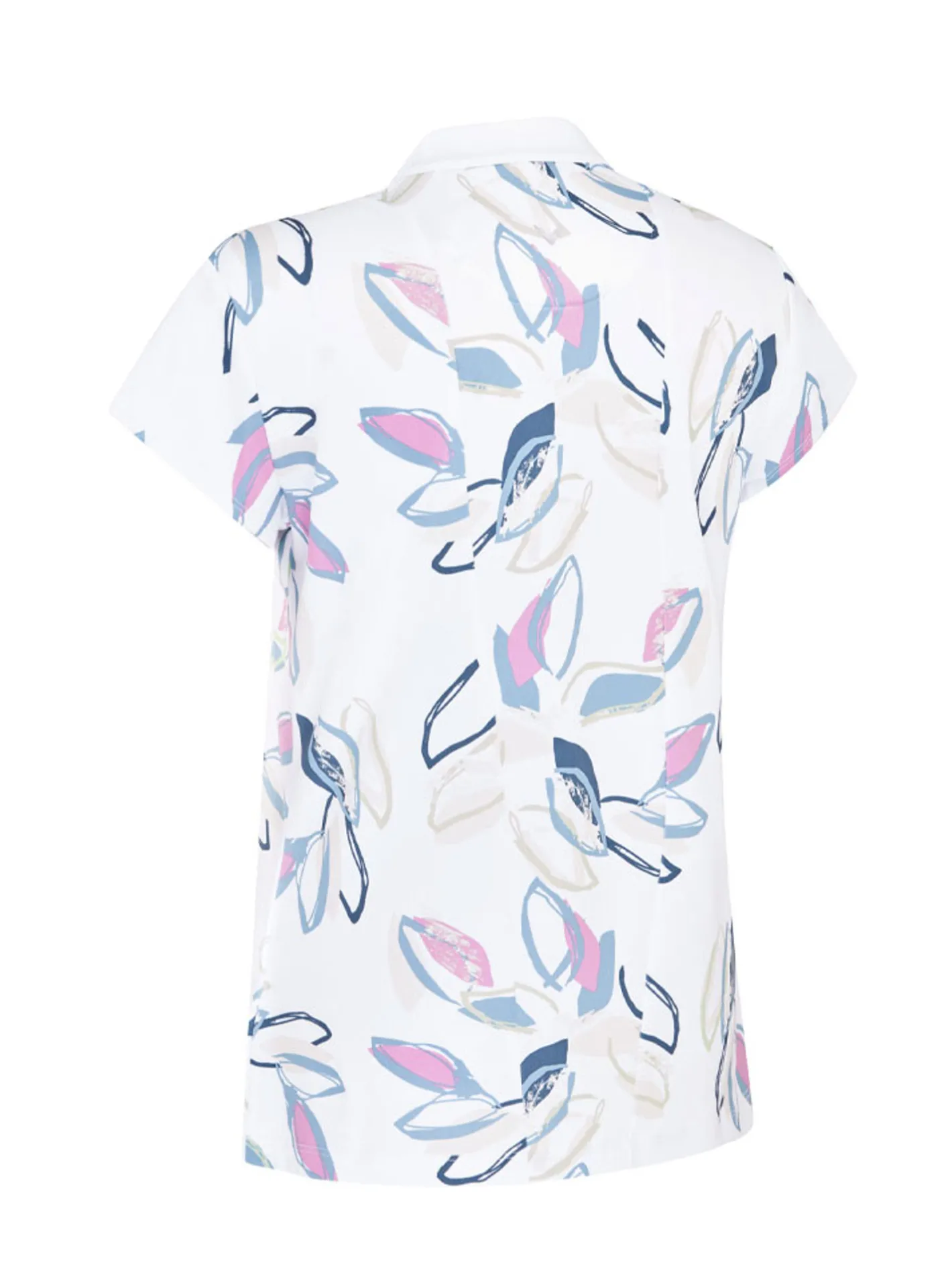 Women Callaway Women's Linear Petals Polo - Bright White