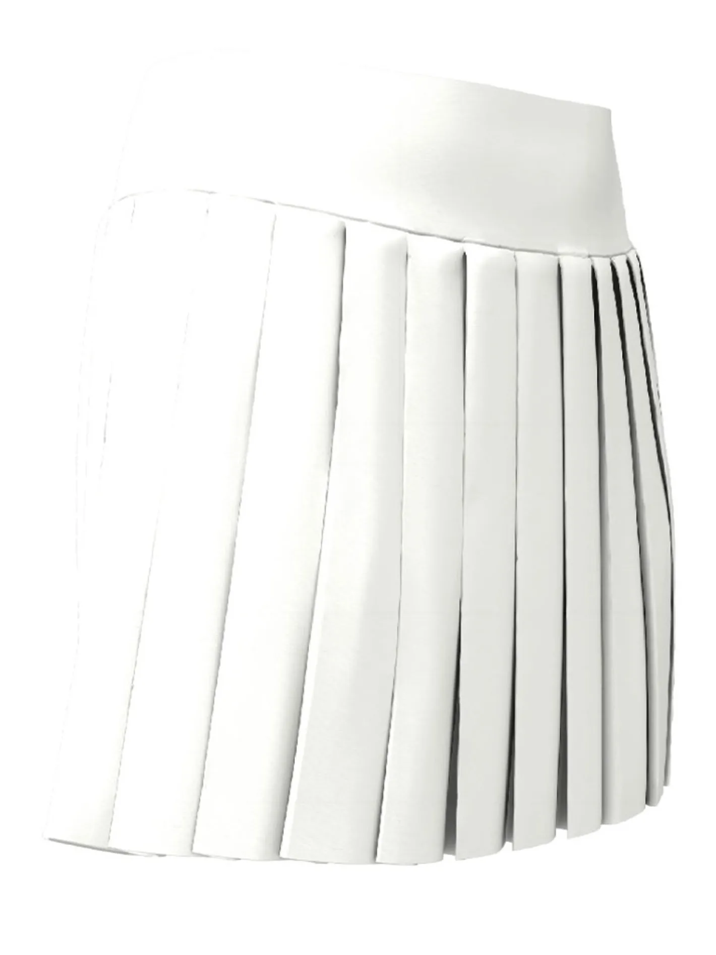 Women Callaway Women's Pleat High Waist 16-Inch Skort - Brilliant White