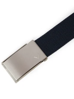 Callaway Women's Solid Webbed Belt