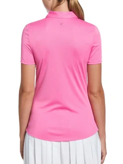 Women Callaway Women's Tournament Polo - Cheeky Pink