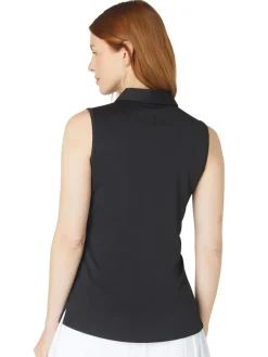 Women Callaway Women's Tournament Sleeveless Polo - Caviar
