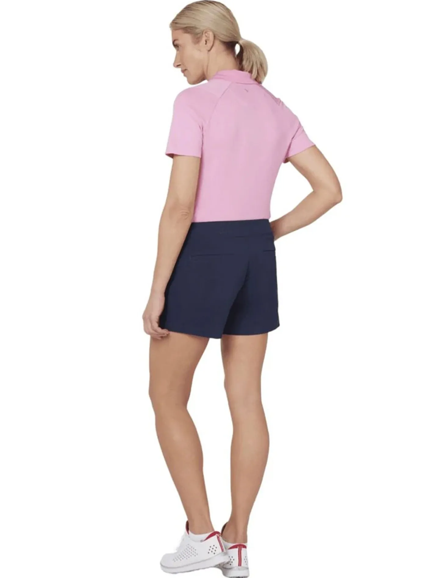 Women Callaway Women's Woven Golf Short (11cm/4.5") - Peacoat