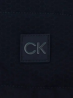Calvin Klein Atlantic Hybrid Half Zip - Light Jade/Navy
