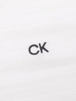 Calvin Klein Whisper Polo Shirt - White