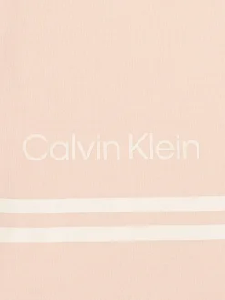 Women Calvin Klein Womens Bellevue Sleeveless Polo Shirt - Shell Pink