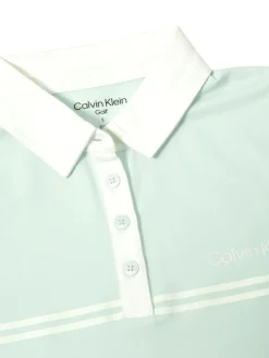 Women Calvin Klein Womens Bellevue Polo Shirt - Light Jade