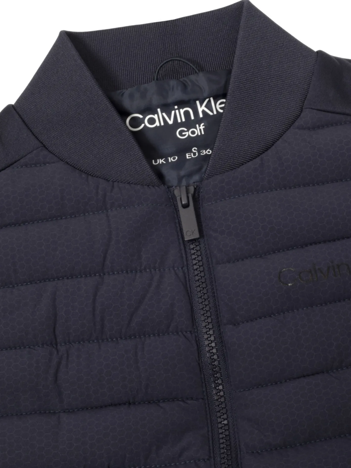 Women Calvin Klein Womens Beryline Hybrid Gilet - Navy