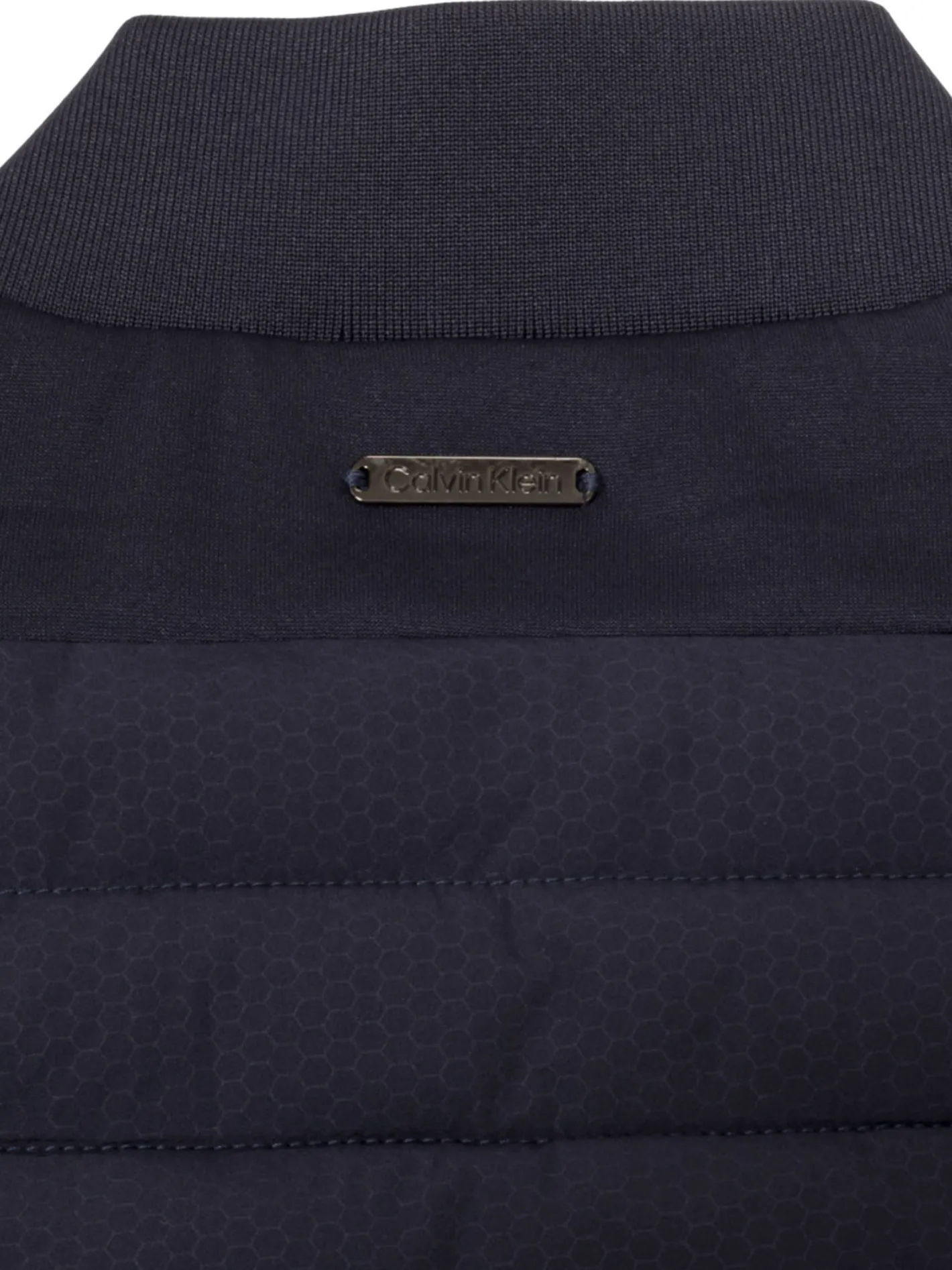 Women Calvin Klein Womens Beryline Hybrid Gilet - Navy