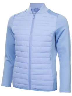 Women Calvin Klein Womens Beryline Hybrid Jacket - Cornflower Blue