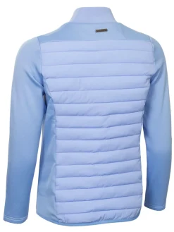 Women Calvin Klein Womens Beryline Hybrid Jacket - Cornflower Blue