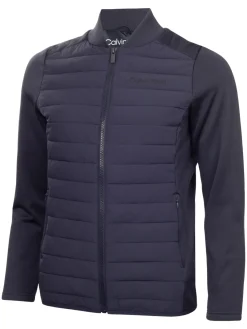 Women Calvin Klein Womens Beryline Hybrid Jacket - Navy