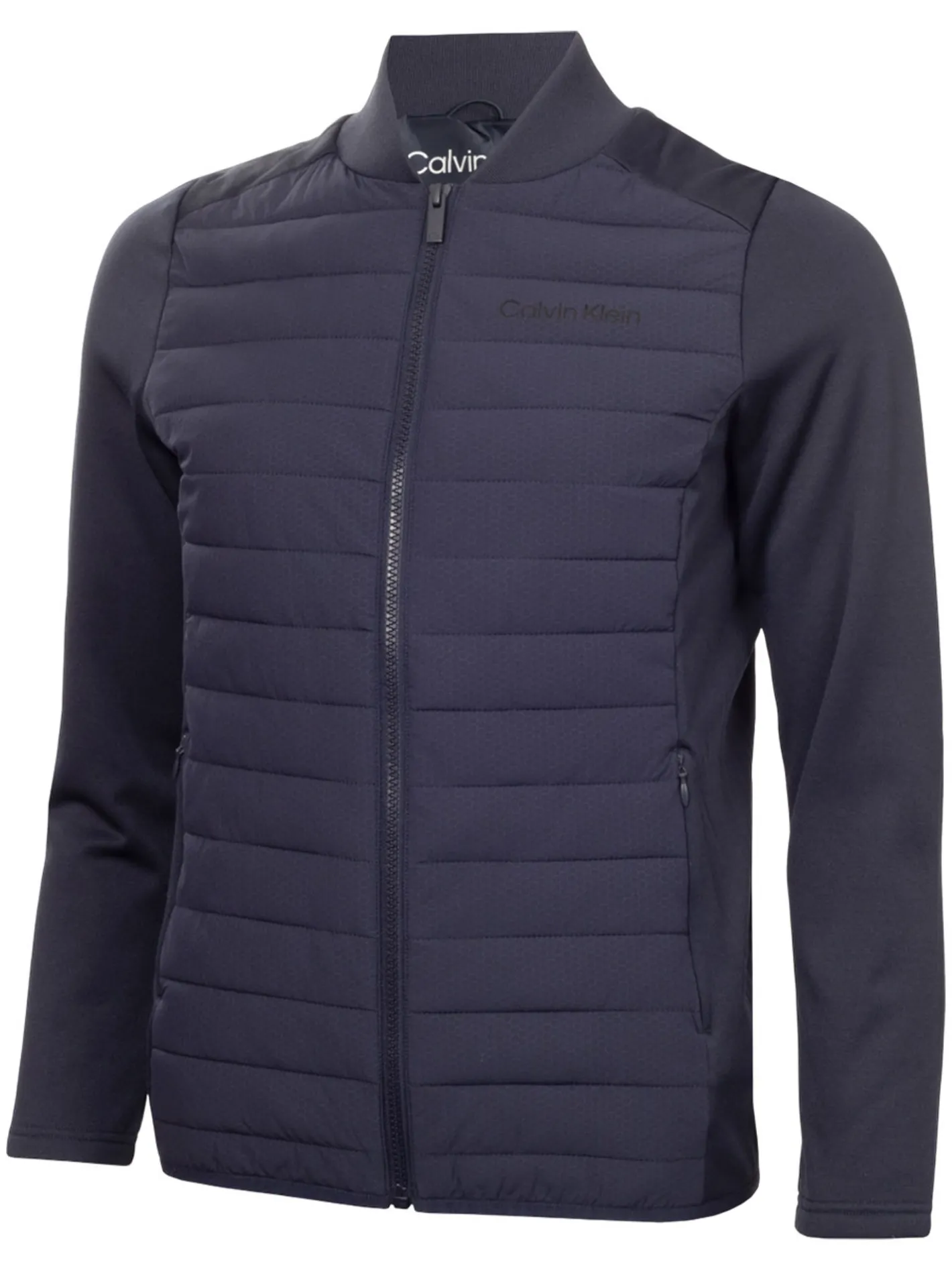 Women Calvin Klein Womens Beryline Hybrid Jacket - Navy